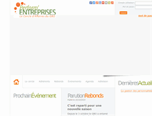 Tablet Screenshot of perform-entreprises.noviweb.fr
