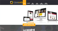 Desktop Screenshot of noviweb.fr